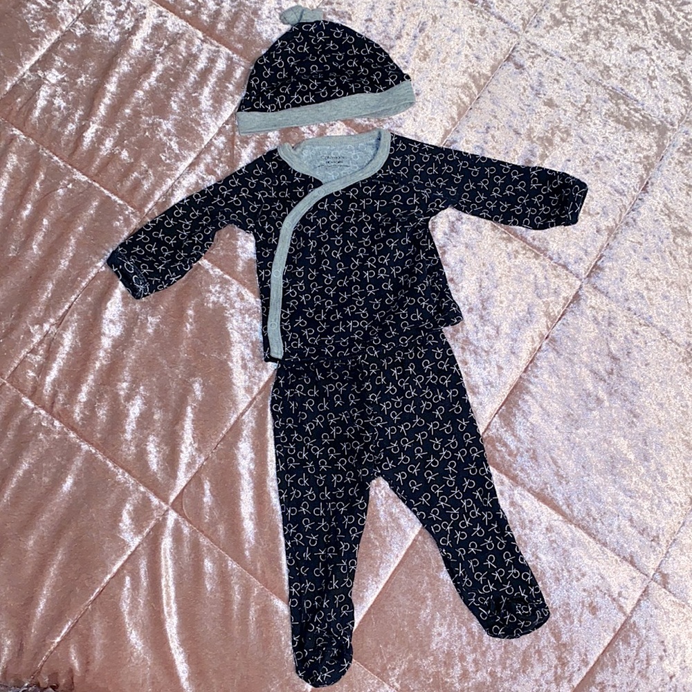 Baby Boy Calvin Klein 3-piece Outfit